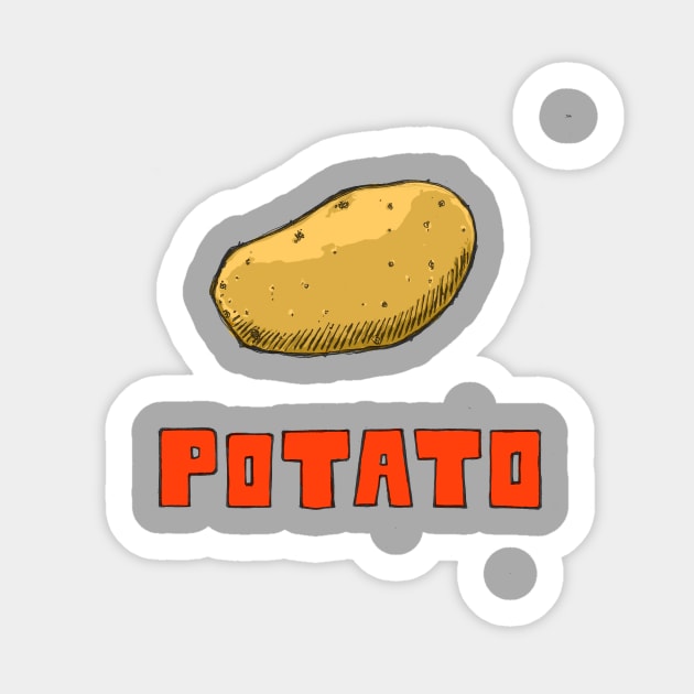 Potato Sticker by smorgetarken